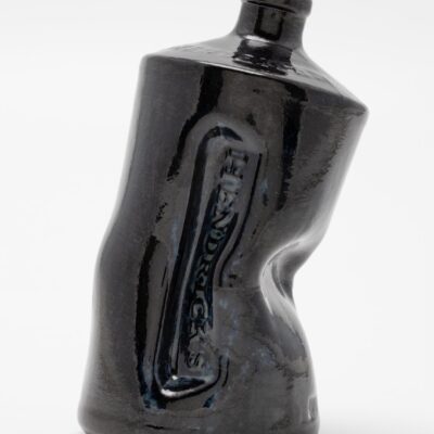 Ginful Gloss black Vase by Austin Flowers